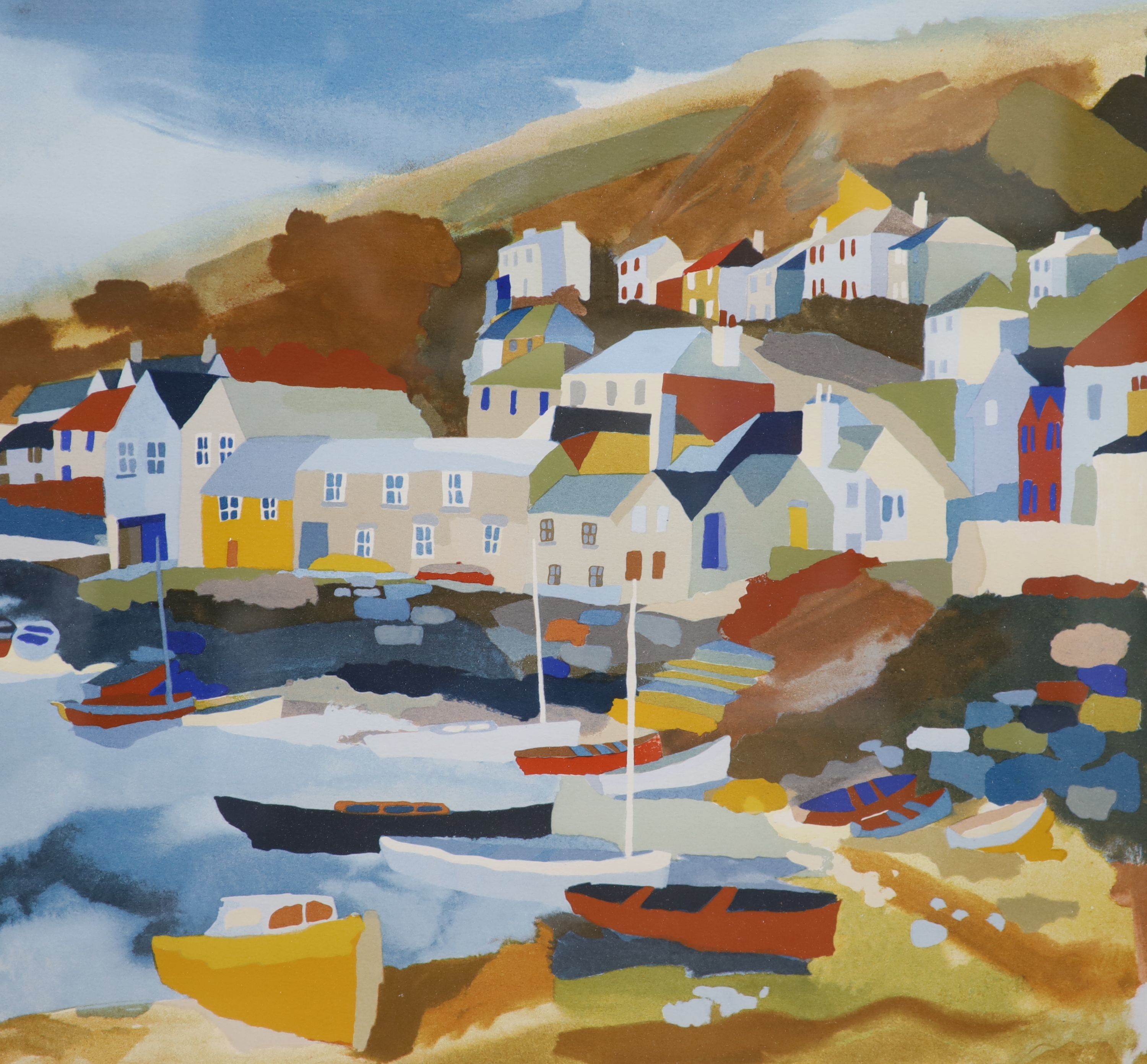Richard Tuff (b.1965), two limited edition prints, Path to Sennen and Afternoon Colours, signed in pencil, largest 56 x 56cm